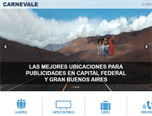 Tablet Screenshot of carnevale.com.ar